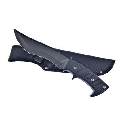 12" EXTREME TACTICAL BLACK BOWIE