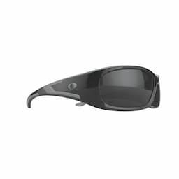 FORCEFLEX SAFETY GLASSES BLACK FULL FRAME WITH SILVER LENSES