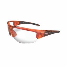 MATCO FF2 ORANGE TRANSLUCENT HALF FRAME WITH CLEAR LENSES
