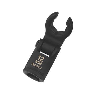 3/8" DRIVE 12MM FLEX-HEAD DIESEL INJECTOR WRENCH