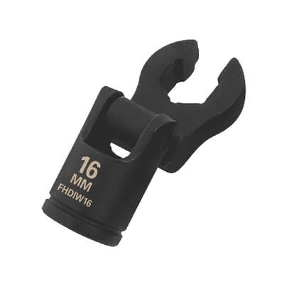 1/2" DRIVE 16MM FLEX-HEAD DIESEL INJECTOR WRENCH
