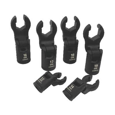 DIESEL INJECTOR LINE WRENCH SET, 6 PIECE