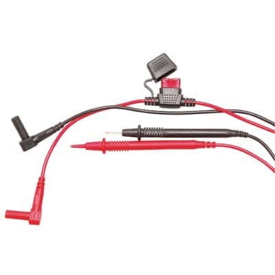 TEST LEADS WITH FUSE HOLDER