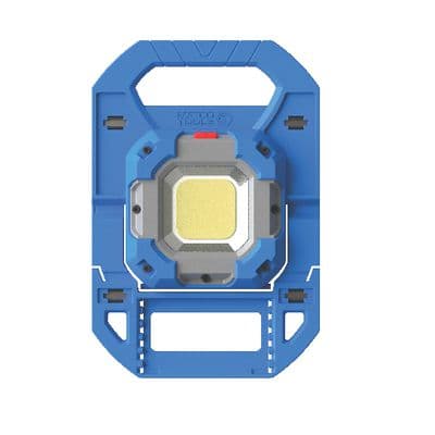 1100 LUMEN FLAT RECHARGEABLE WORK LIGHT BLUE