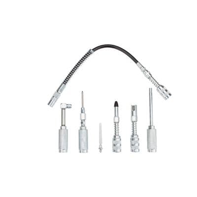 7 PIECE QUICK CONNECT GREASING ACCESSORY KIT