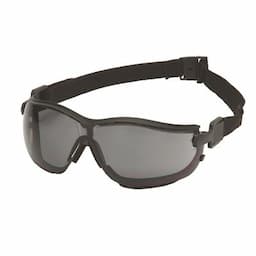 BLACK FRAME, GRAY LENS GOGGLES