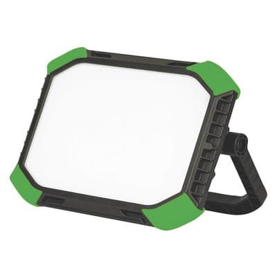 GLARE FREE 5200 LUMEN RECHARGEABLE WORKLIGHT, GREEN
