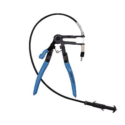 RATCHETING HOSE CLAMP PLIERS - BLUE