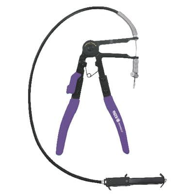 RATCHETING HOSE CLAMP PLIERS - PURPLE