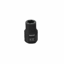 5/16" 3/8” DRIVE HEX GRIP IMPACT SOCKET