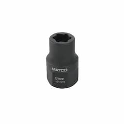 8MM 3/8” DRIVE HEX GRIP IMPACT SOCKET