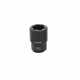 12MM 3/8” DRIVE HEX GRIP IMPACT SOCKET