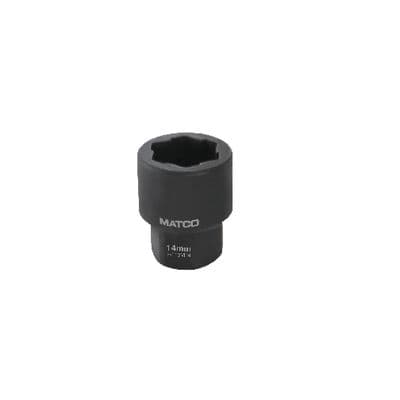 14MM 3/8” DRIVE HEX GRIP IMPACT SOCKET