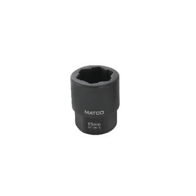 15MM 3/8” DRIVE HEX GRIP IMPACT SOCKET