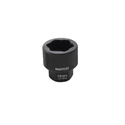 18MM 3/8” DRIVE HEX GRIP IMPACT SOCKET