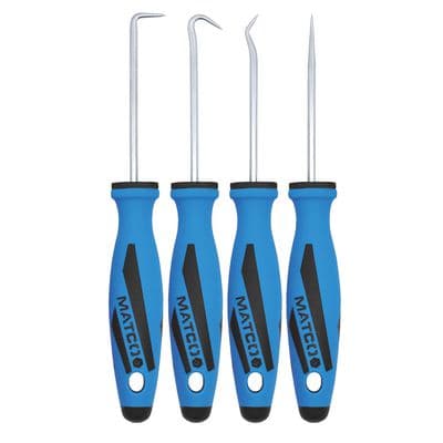 4 PIECE MINI HOOK AND PICK SET - BLUE