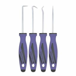 4 PIECE MINI HOOK AND PICK SET - PURPLE