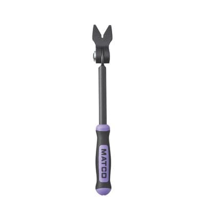 INDEXING CLIP LIFTER TOOL WITH SHALLOW V-CHAPED NOTCH - PURPLE 