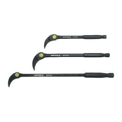 3 PIECE INDEXING PRY BAR SET - GREEN