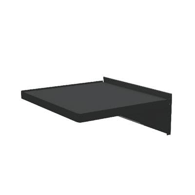 SIDE SHELF 60 LB CAPACITY (OUTLAW BLACK)