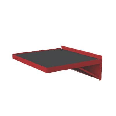 SIDE SHELF 60 LB CAPACITY (FIRE RED)