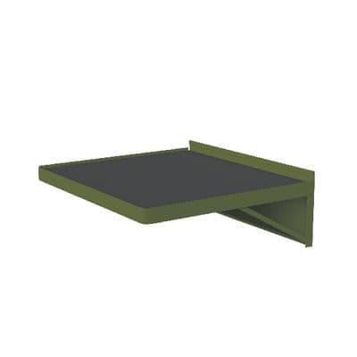 SIDE SHELF 60 LB CAPACITY (MILITARY GREEN)