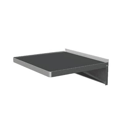 SIDE SHELF 60 LB CAPACITY (SUPERCHARGED SILVER)