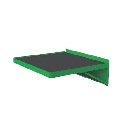 SIDE SHELF 60 LB CAPACITY (SCREAMIN' GREEN™)