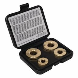 4 PIECE JIFFY-TITE ROUND LOW PROFILE DISCONNECT SET