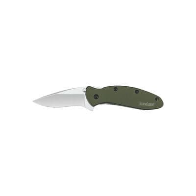 KERSHAW SCALLION OLIVE FOLDING KNIFE