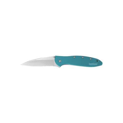 KERSHAW LEEK TEAL FOLDING KNIFE