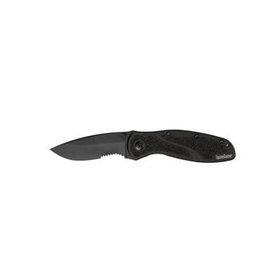 KERSHAW BLUR GLASSBREAKER BLACK SERRATED
