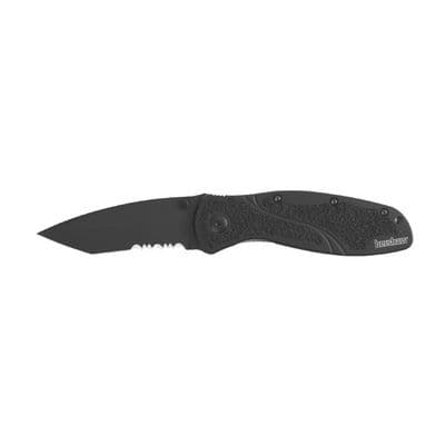 KERSHAW BLUR TANTO BLACK SERRATED