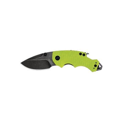 KERSHAW SHUFFLE COMPACT MULTI-FUNCTION KNIFE,  LIME BLACKWASH