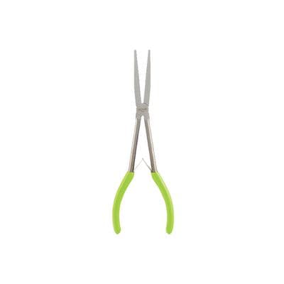 11" FLAT NOSE PLIERS - GREEN