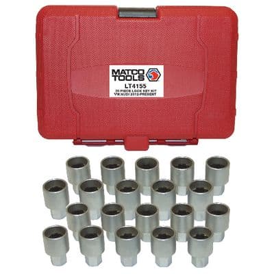 20 PIECE LOCK KEY KIT - VW/AUDI 2012-PRESENT