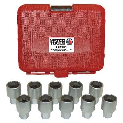 10 PIECE WHEEL MASTER KEY SET - MERCEDES BENZ "C"