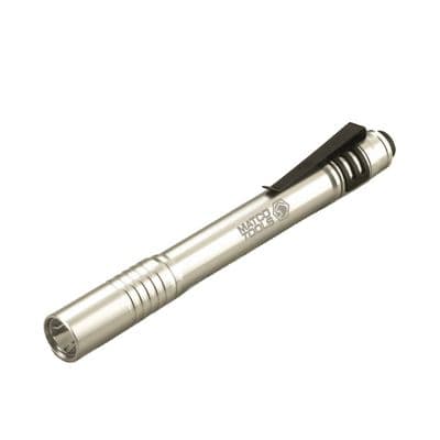 STYLUS PRO BATTERY POWERED LED PENLIGHT - SILVER