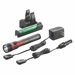 STREAMLIGHT STINGER 800 LUMENS LED RECHARGEABLE FLASHLIGHT WITH PIGGYBACK CHARGER-RED