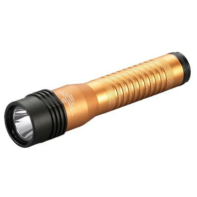 STRION LED HIGH LUMEN RECHARGEABLE FLASHLIGHT LIGHT ONLY - ORANGE