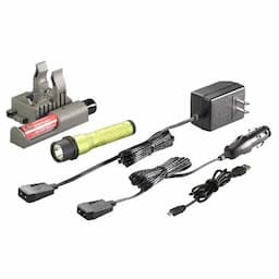 STREAMLIGHT STRION 615 LUMENS LED RECHARGEABLE FLASHLIGHT WITH PIGGYBACK CHARGER-LIME