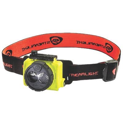 DOUBLE CLUTCH USB RECHARGEABLE HEADLAMP - YELLOW