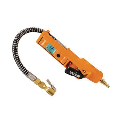 HEAVY-DUTY DIGITAL TIRE INFLATOR ORANGE