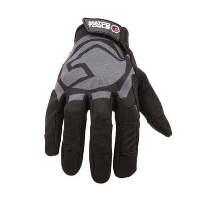 GRIP TOUCH GLOVES BLACK - 2XL