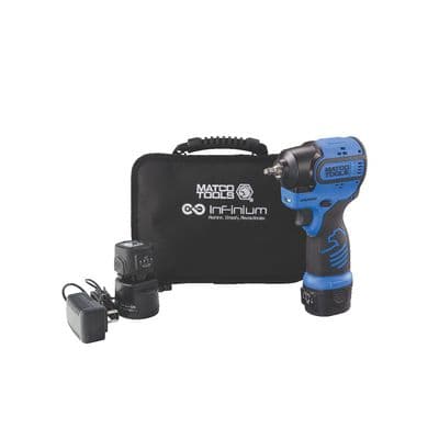 12V CORDLESS INFINIUM™ 1/4” STUBBY IMPACT WRENCH KIT - BLUE