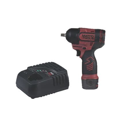 12V CORDLESS INFINIUM™ 3/8" DRIVE BRUSHLESS HIGH POWER IMPACT KIT - BURGUNDY