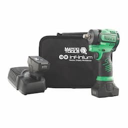 16V CORDLESS INFINIUM™ 1/2" DRIVE STUBBY IMPACT WRENCH KIT - GREEN