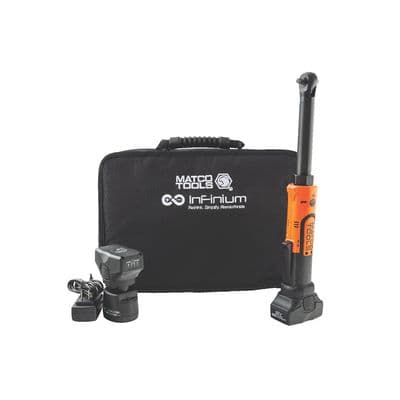 16V CORDLESS INFINIUM™ 1/4" DRIVE EXTENDED RATCHET KIT - ORANGE