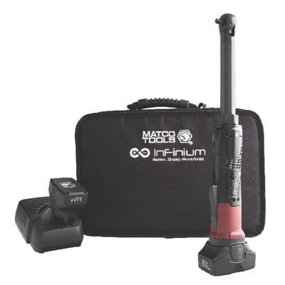 16V CORDLESS INFINIUM™ 1/4" DRIVE EXTENDED RATCHET KIT - BURGUNDY