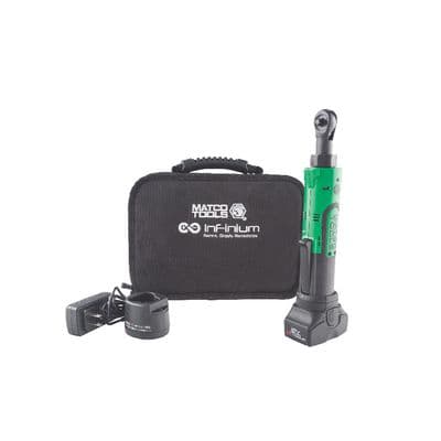 16V CORDLESS INFINIUM™ 1/4" BRIDGED RATCHET KIT - GREEN 